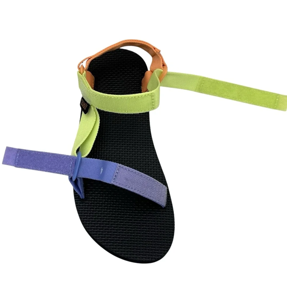 Teva Original Universal Big Youth Girls Sport Sandals Size 5 Multi Adjustable